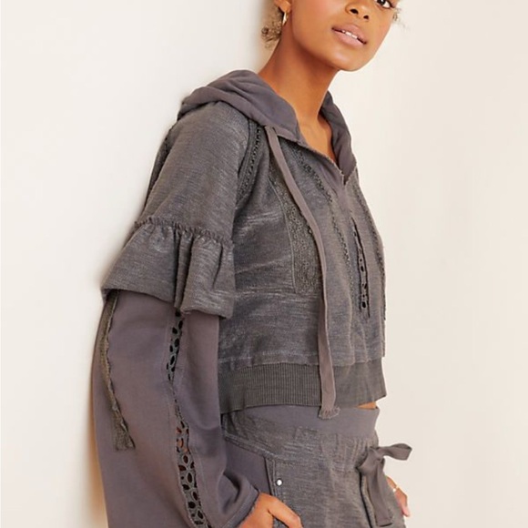 FP Movement by Free People Gray Hoodie - Picture 1 of 5
